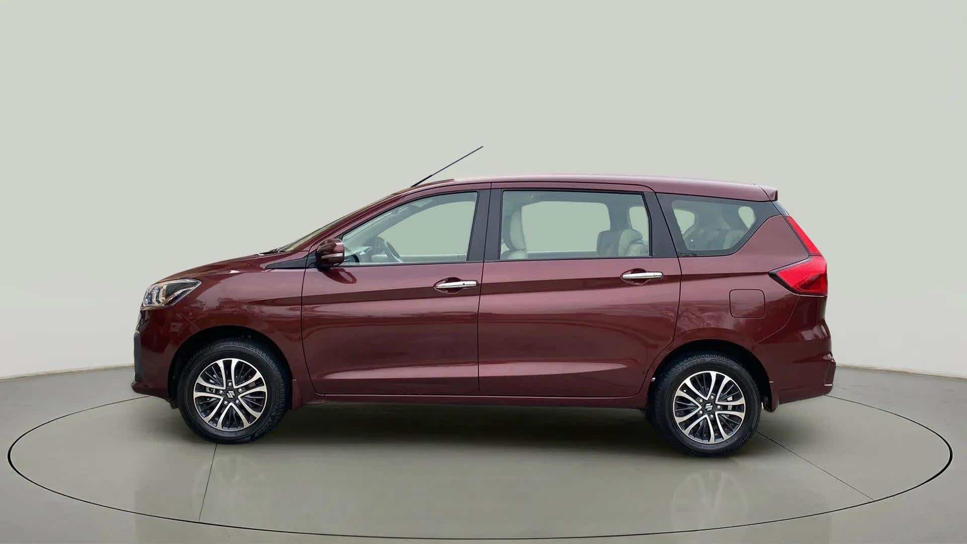 Side view of a Maruti Suzuki Ertiga