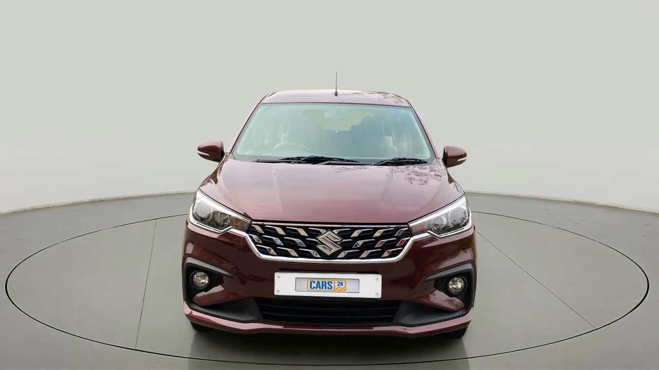 Front view of a Maruti Suzuki Ertiga