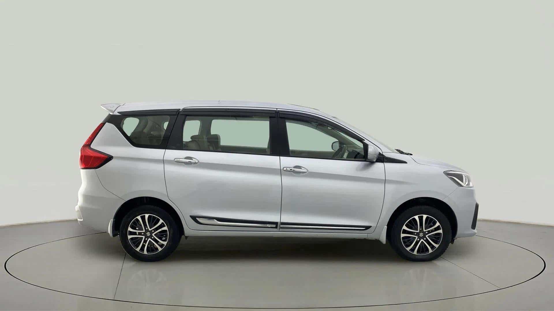 Side profile of a Maruti Suzuki Ertiga