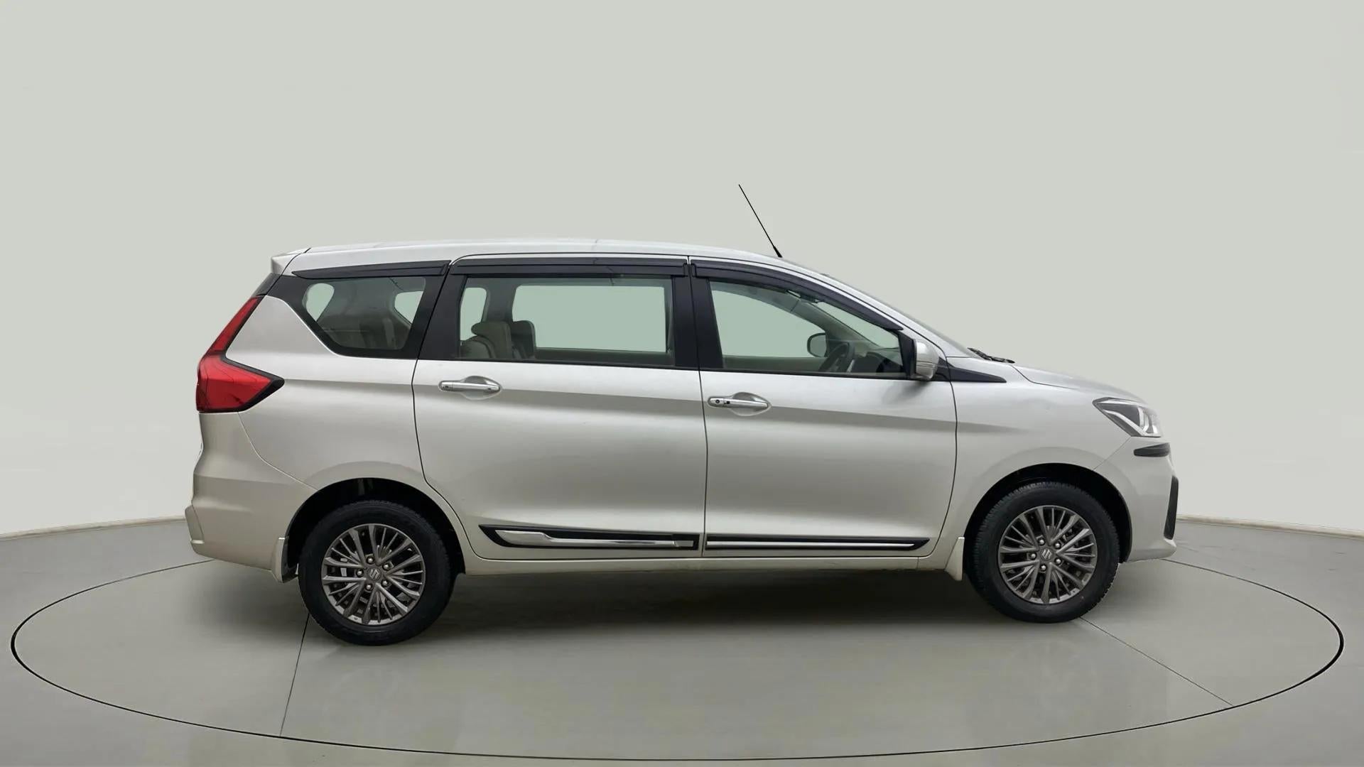 Side view of a Maruti Suzuki Ertiga