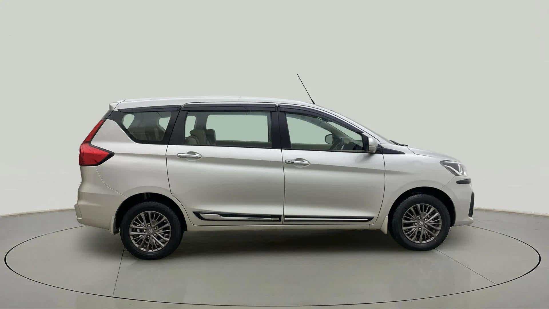 Side view of a Maruti Suzuki Ertiga
