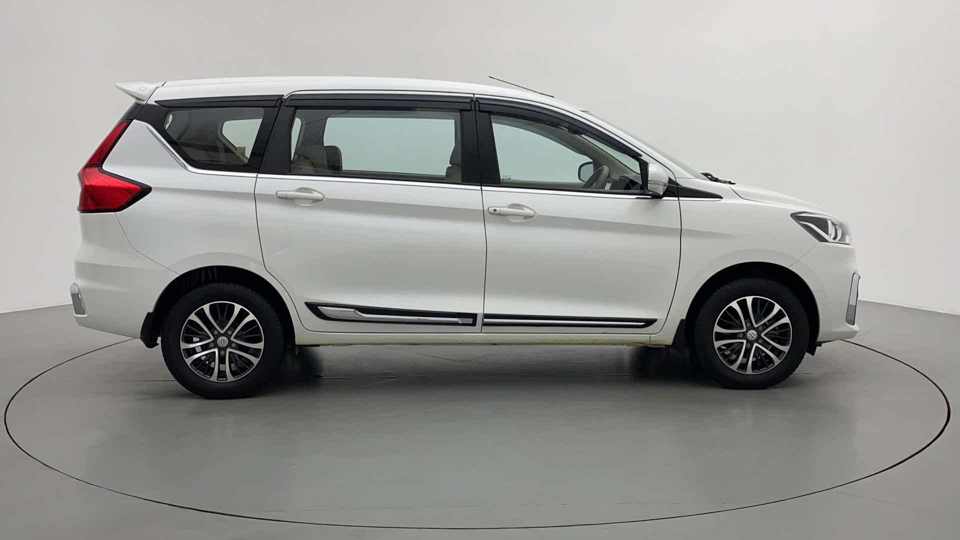 Side view of a Maruti Suzuki Ertiga