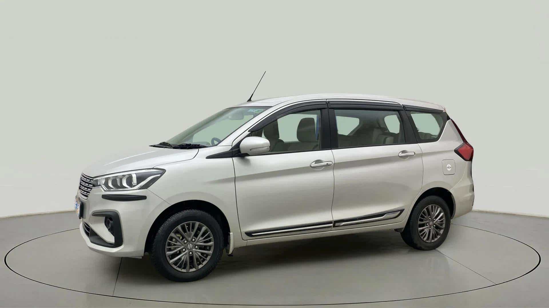 Side view of a Maruti Suzuki Ertiga