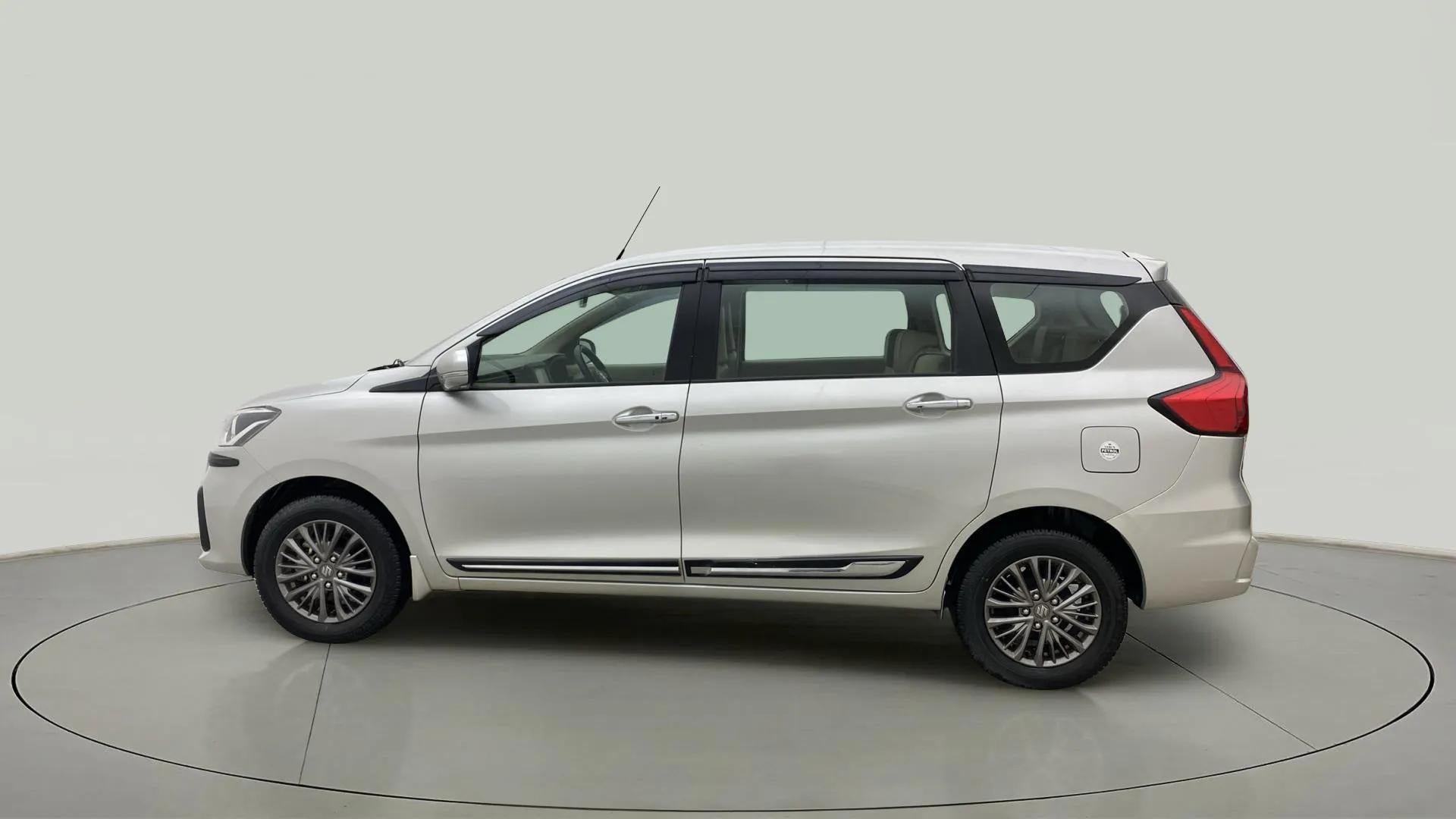 Side view of a Maruti Suzuki Ertiga