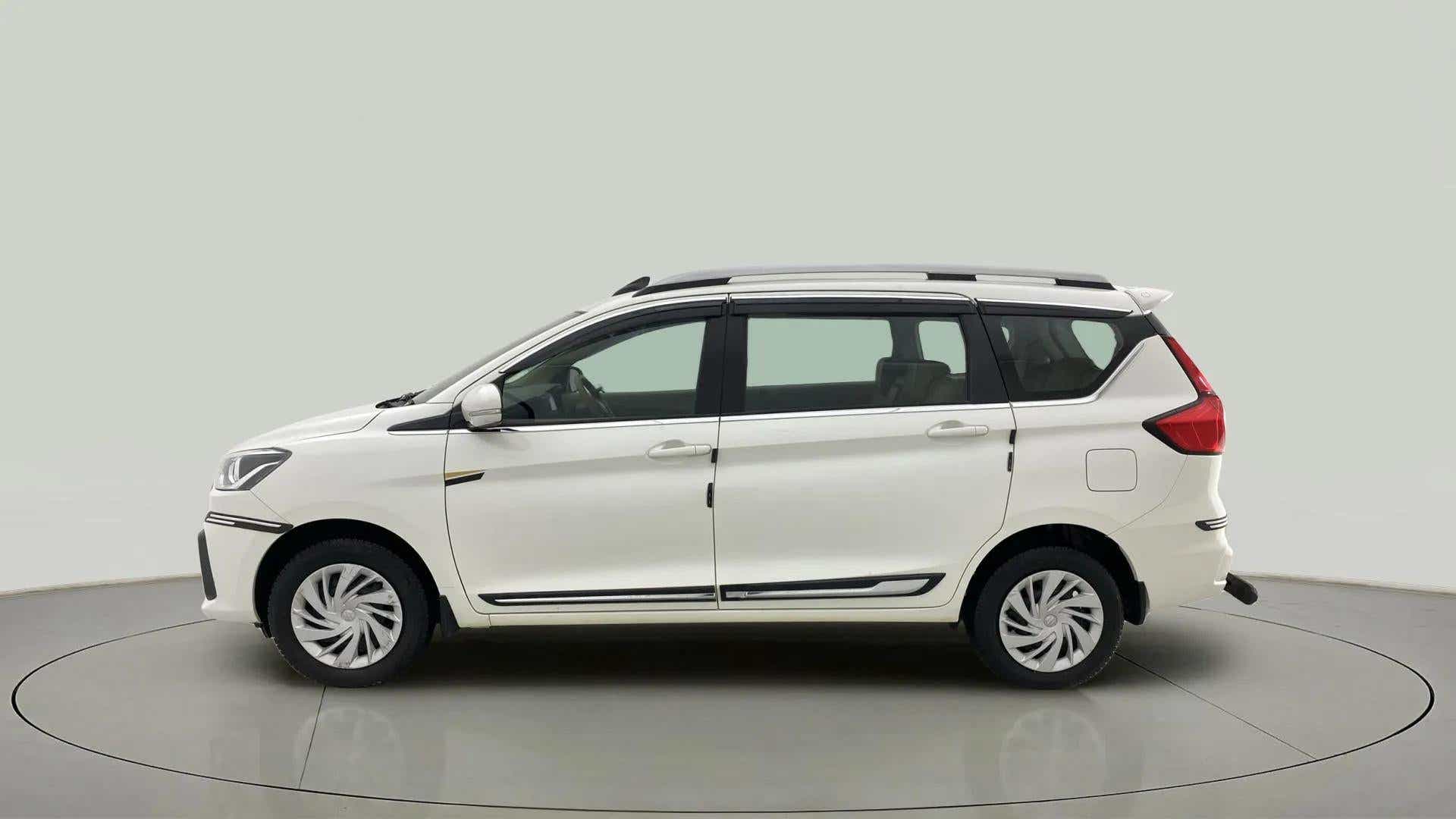 Side view of a Maruti Suzuki Ertiga