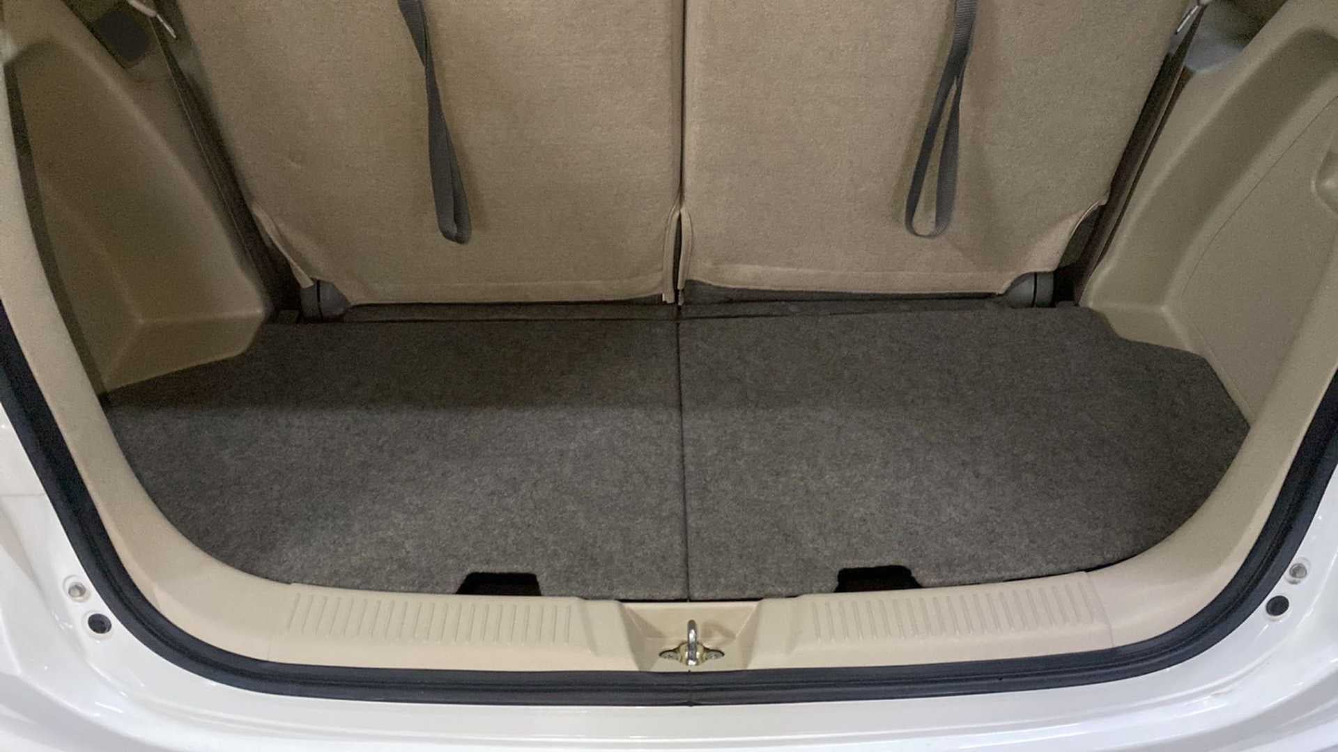Boot space view of a Maruti Suzuki Ertiga