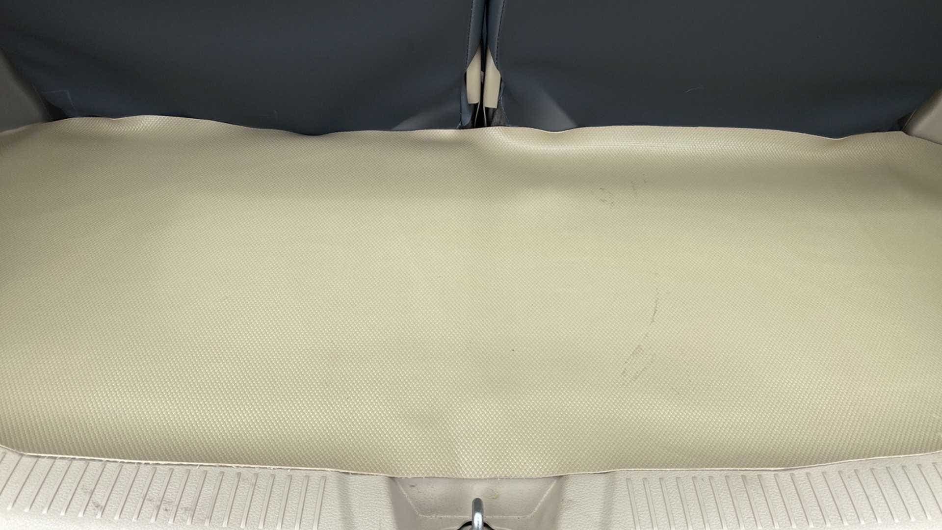 Boot space of a Maruti Suzuki Ertiga