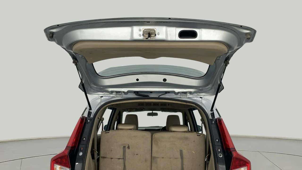 Boot space view of a Maruti Suzuki Ertiga