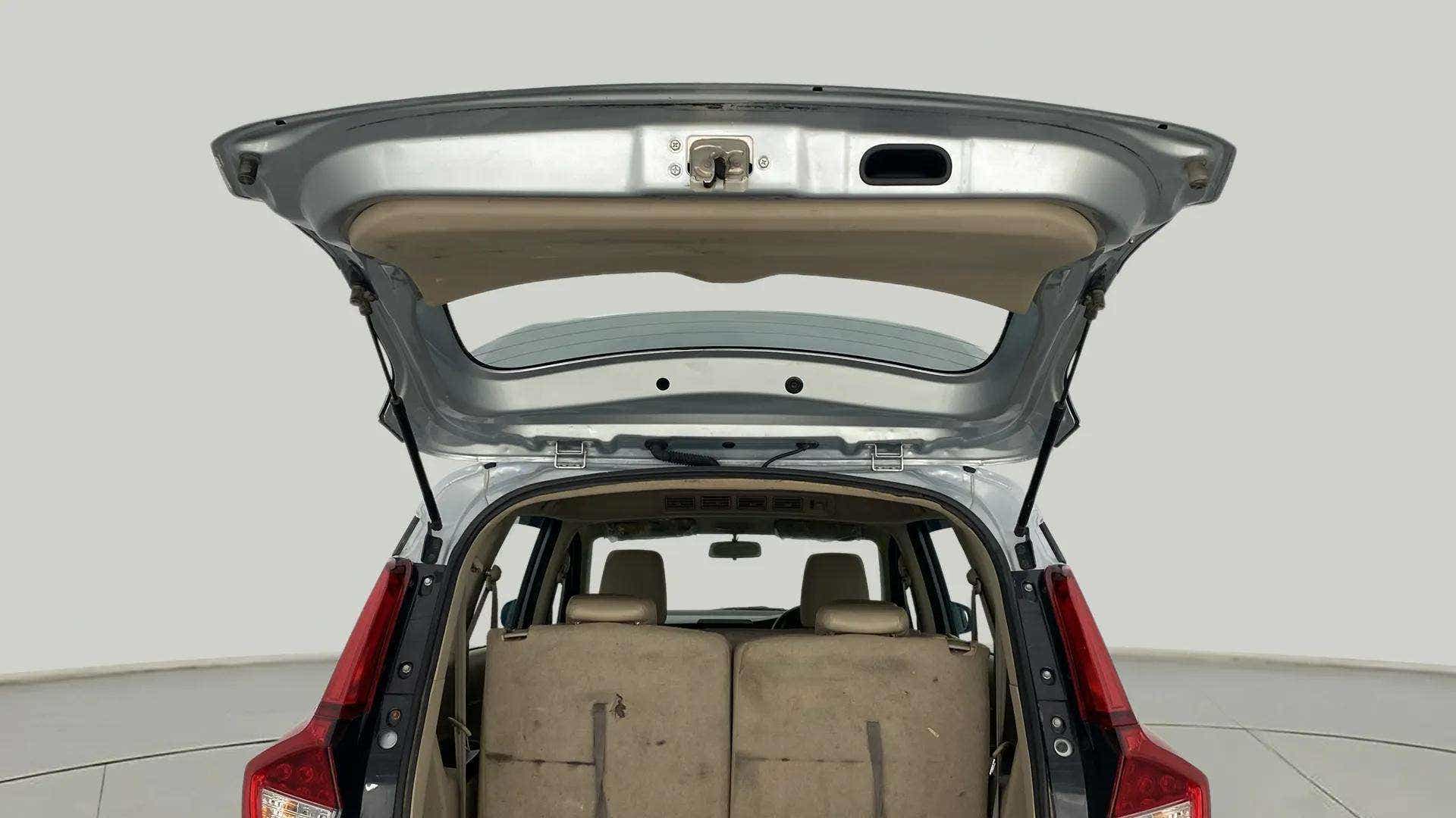 Boot space view of a Maruti Suzuki Ertiga