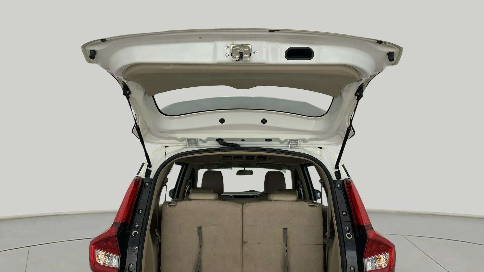 Boot open view of a Maruti Suzuki Ertiga