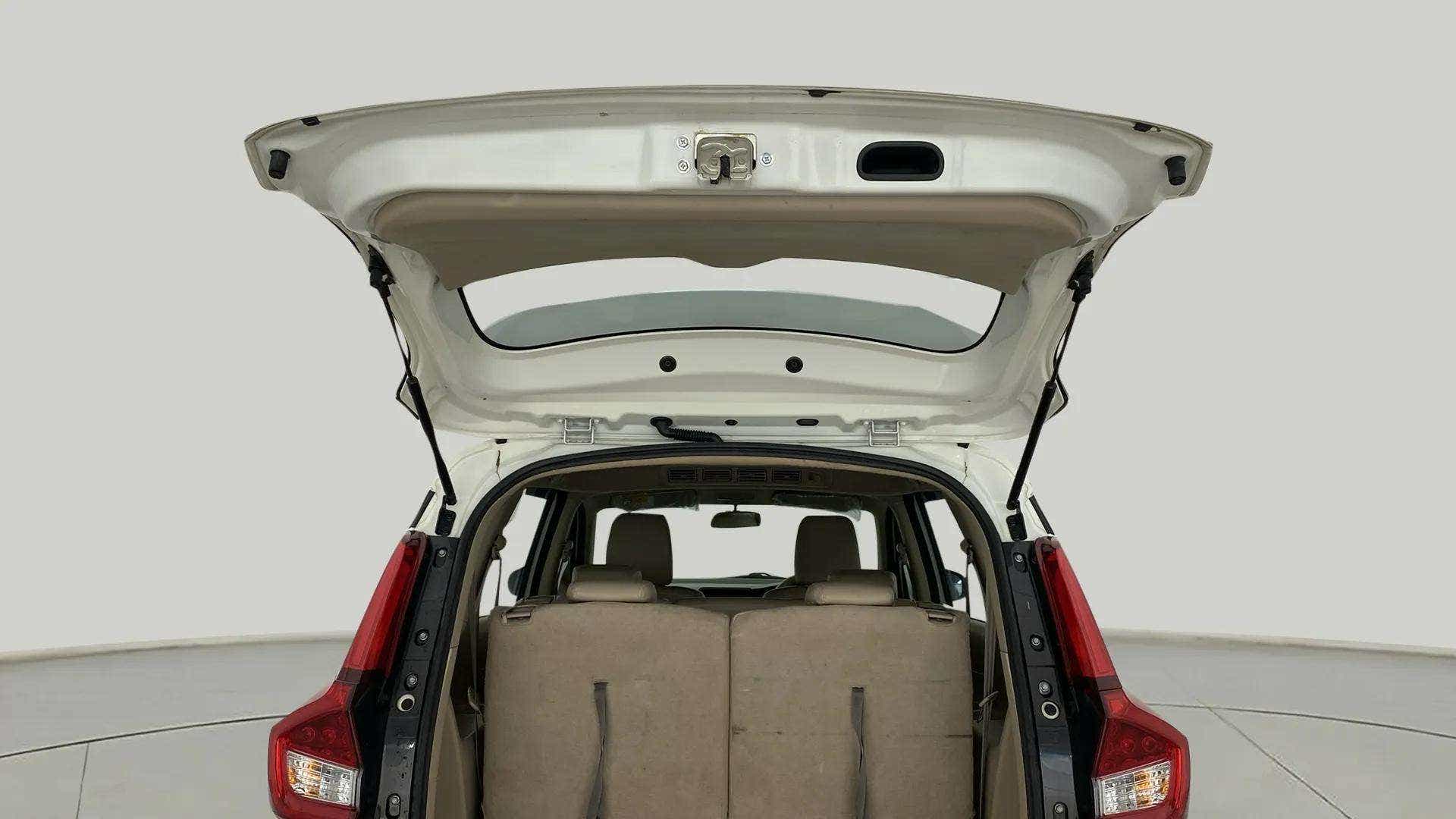 Boot open view of a Maruti Suzuki Ertiga