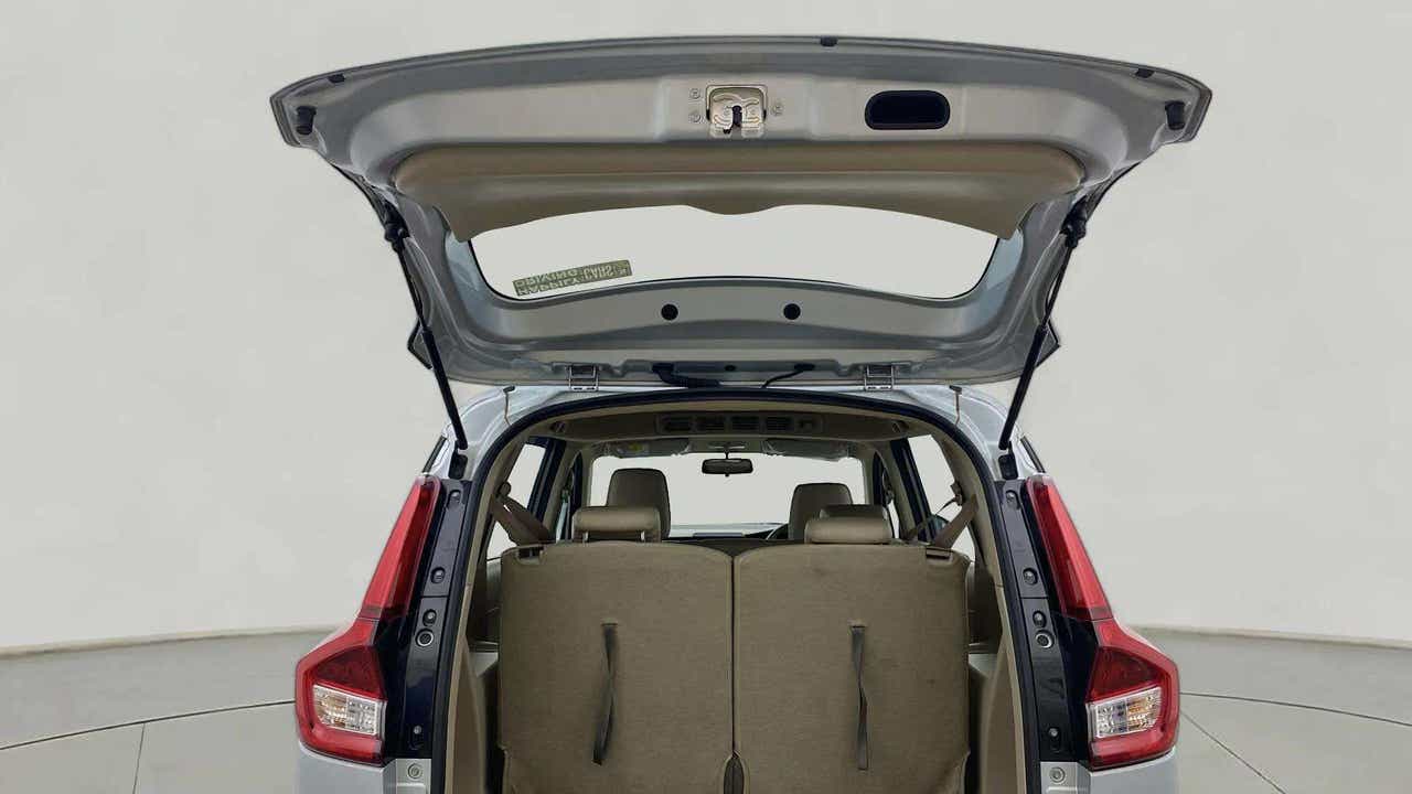 Boot space view of a Maruti Suzuki Ertiga