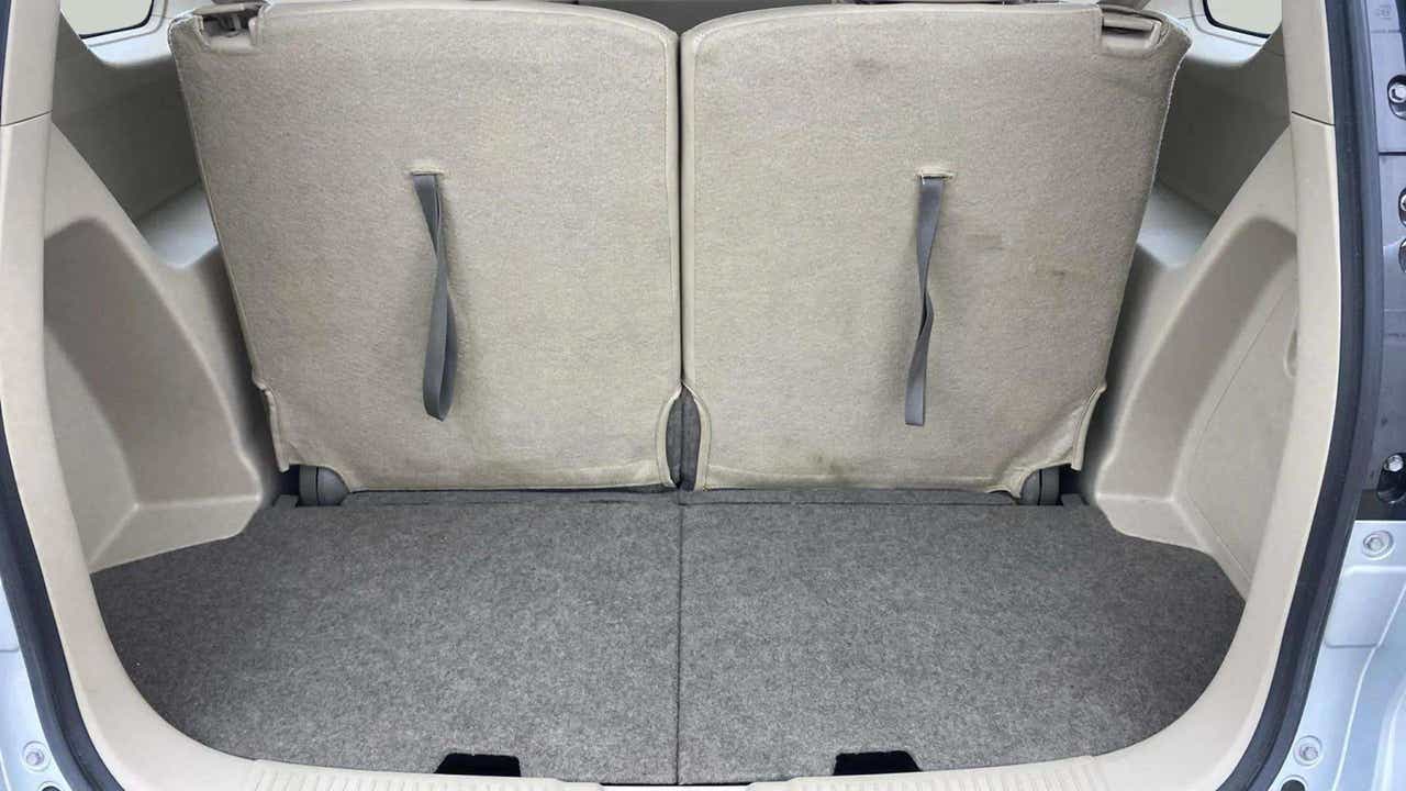Boot space view of a Maruti Suzuki Ertiga