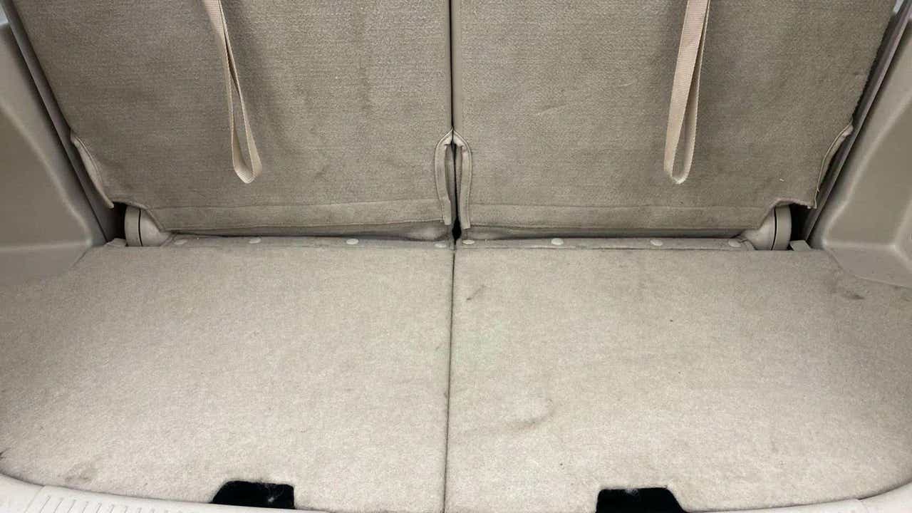 Boot space area of a Maruti Suzuki Ertiga