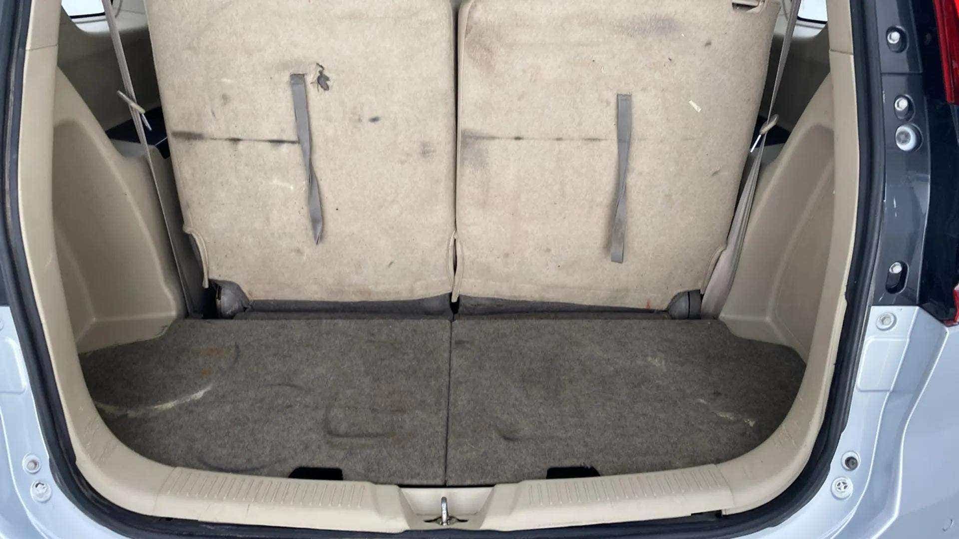 Boot space view of a Maruti Suzuki Ertiga