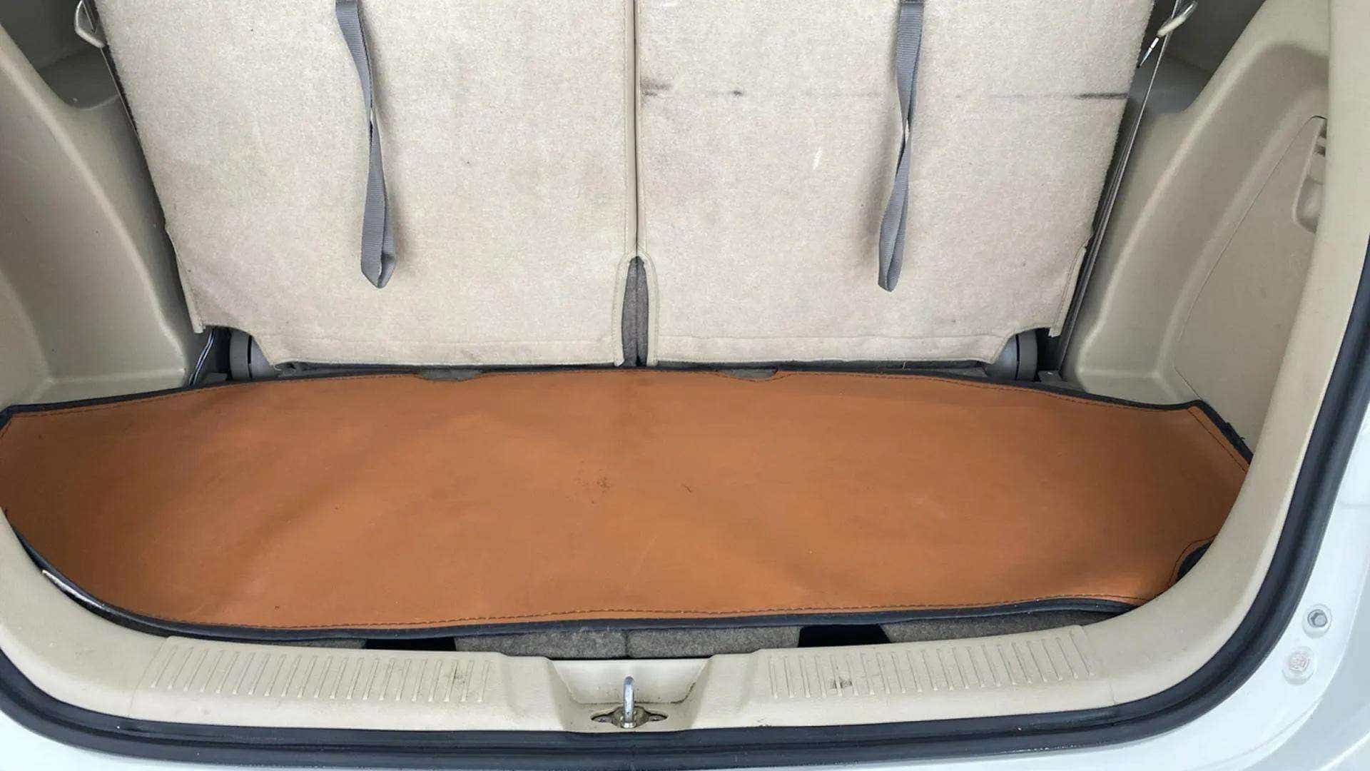 Boot space of a Maruti Suzuki Ertiga
