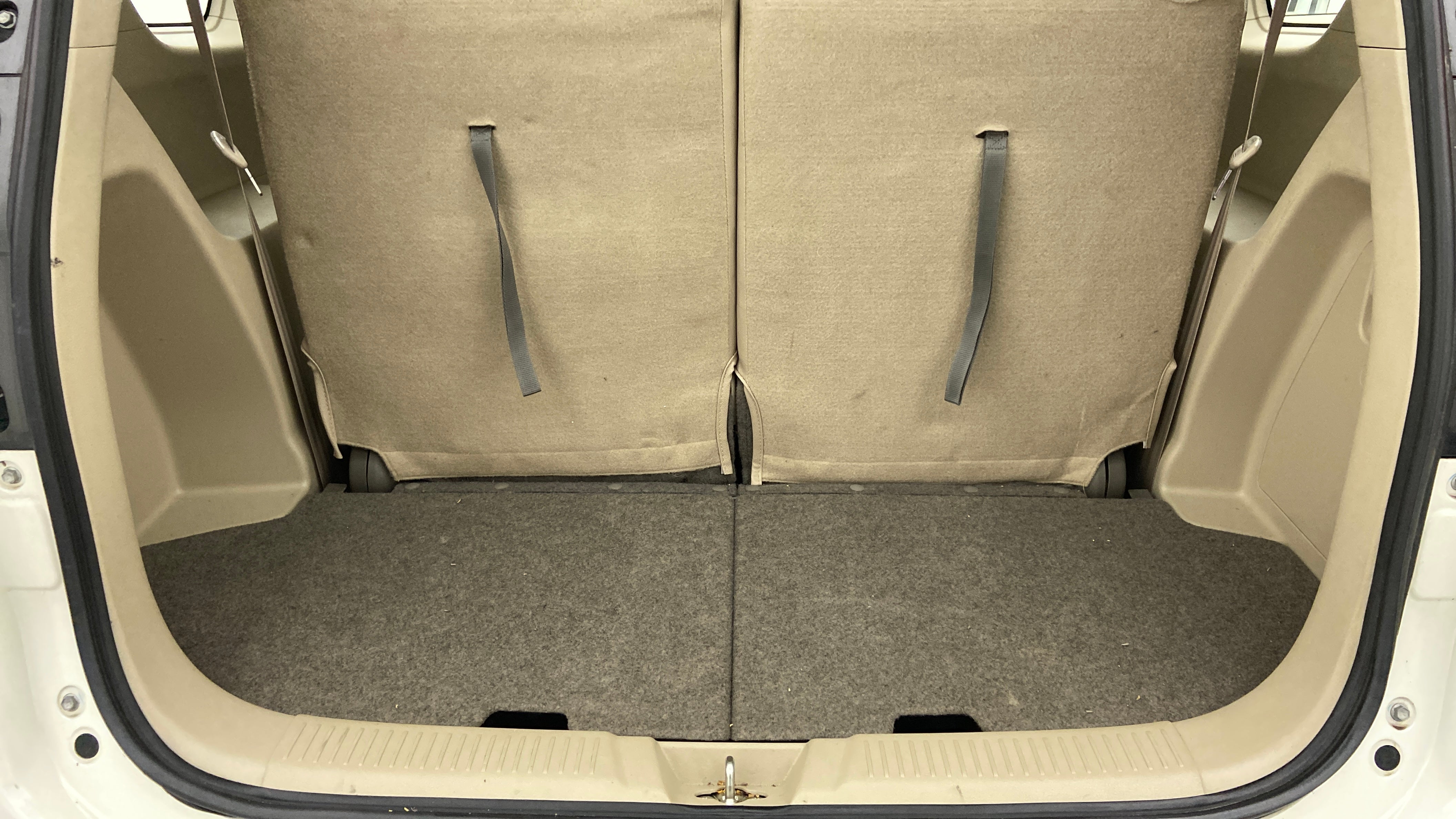 Boot space of a Maruti Suzuki Ertiga