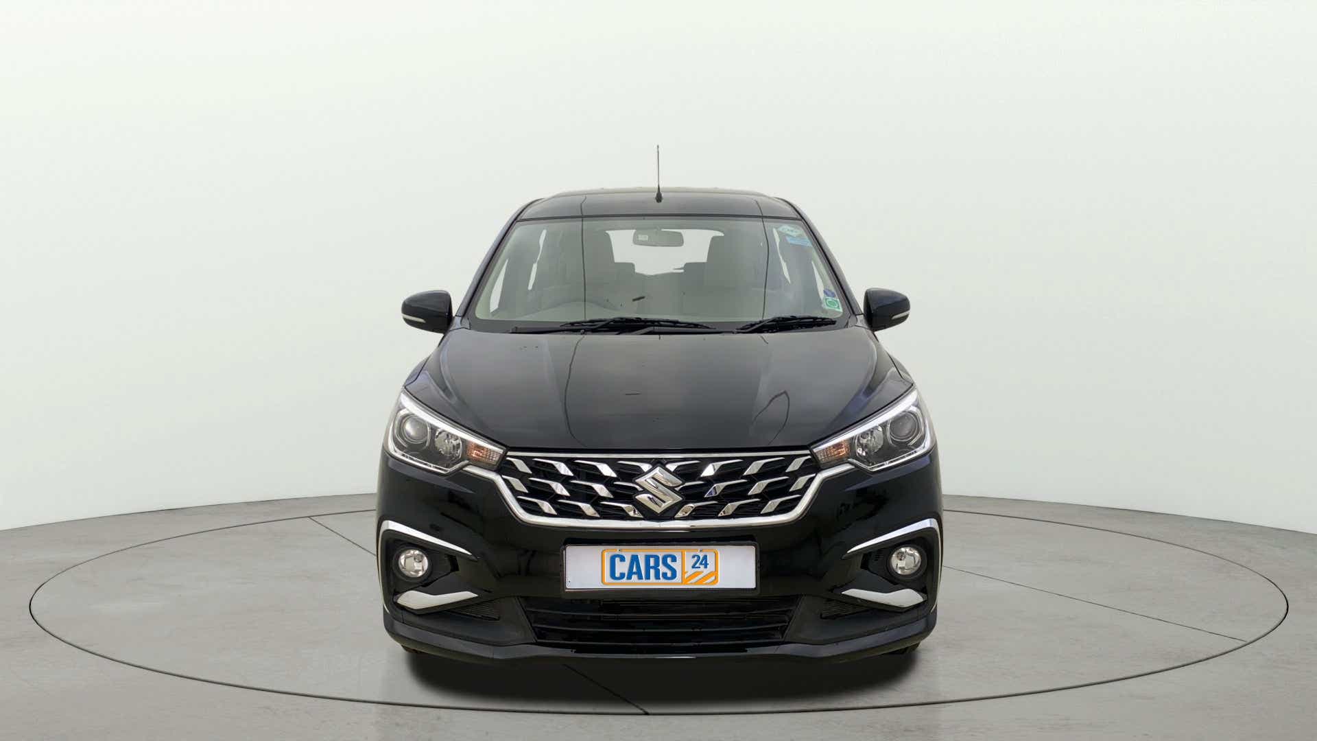 Front view of a Maruti Suzuki Ertiga