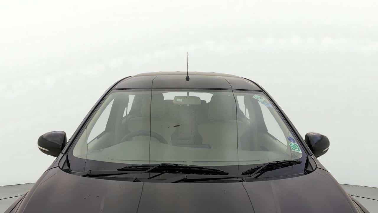 Front windshield view of a Maruti Suzuki Ertiga