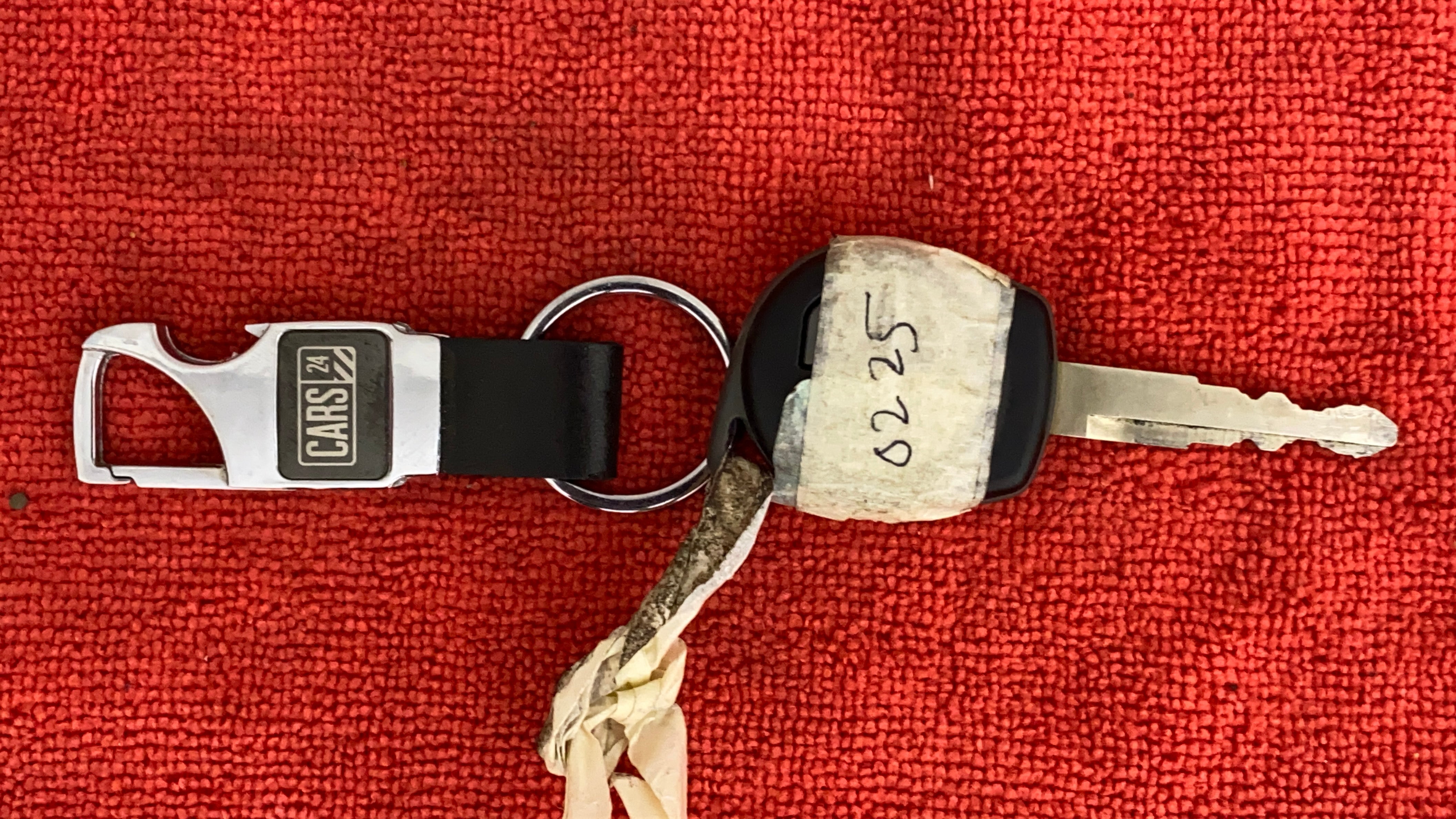 Full car key view of a Maruti Suzuki Ertiga