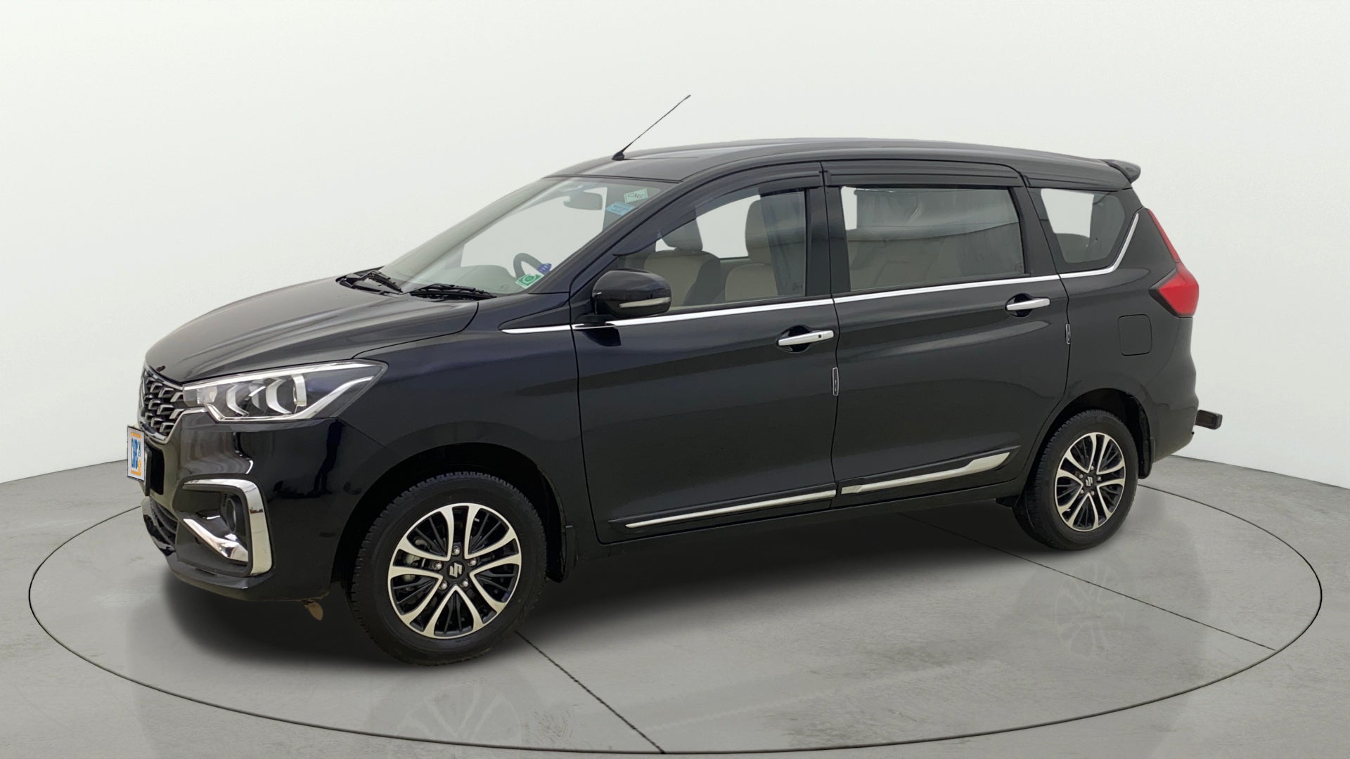 Side view of a Maruti Suzuki Ertiga
