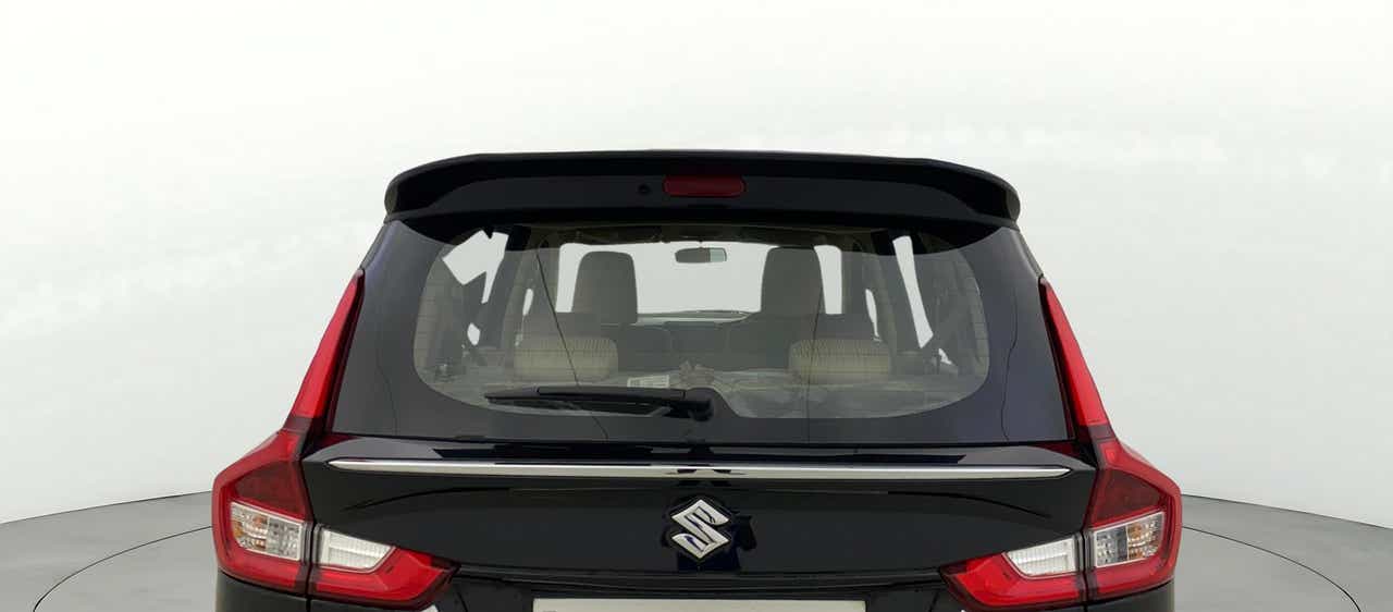 Rear view of a Maruti Suzuki Ertiga