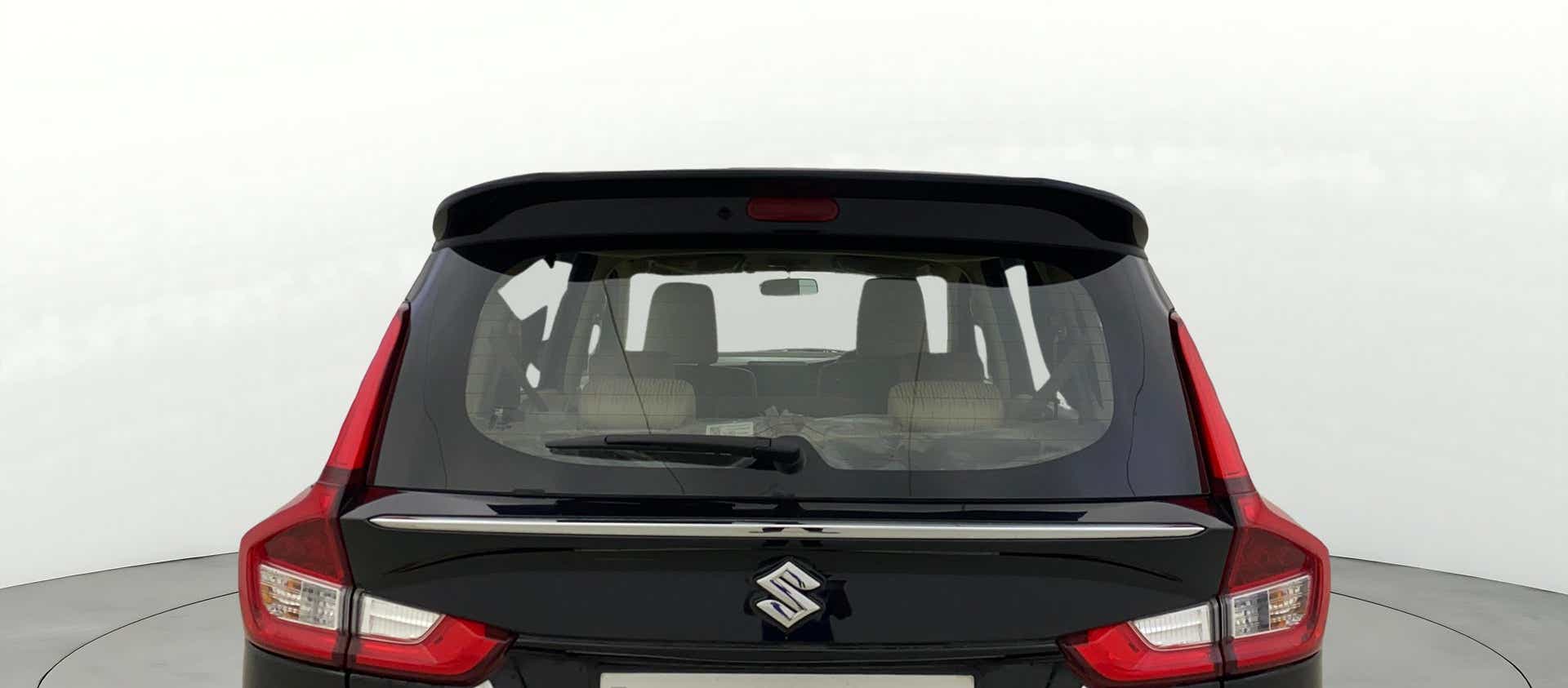 Rear view of a Maruti Suzuki Ertiga