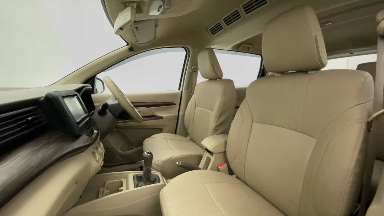 Front interior view of a Maruti Suzuki Ertiga