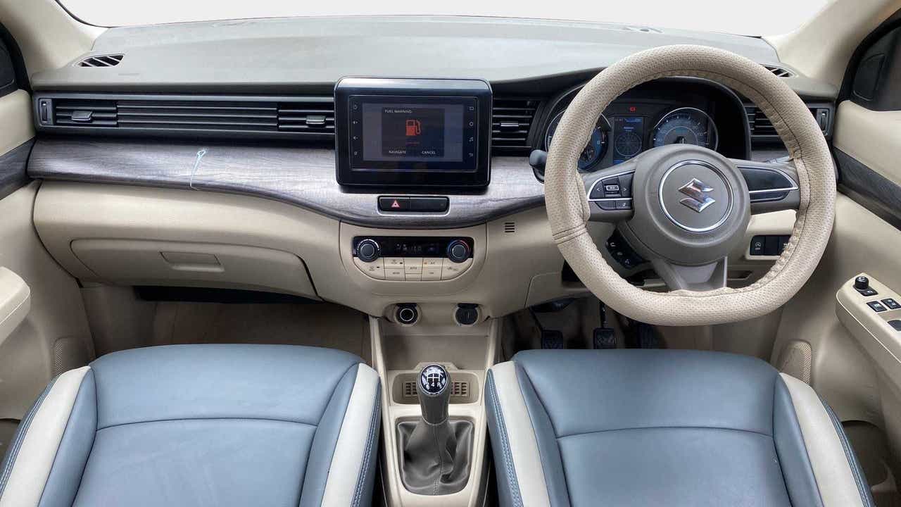 Interior dashboard of a Maruti Suzuki Ertiga