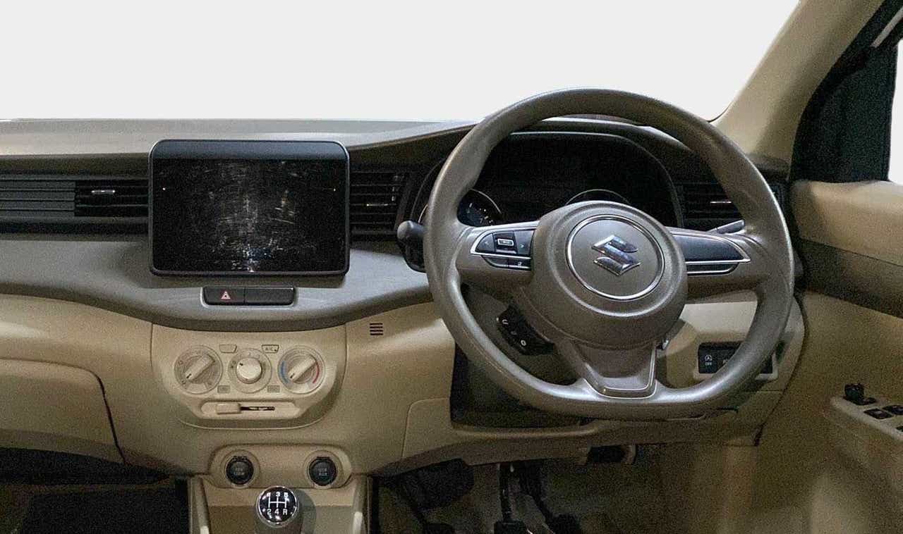 Interior dashboard of a Maruti Suzuki Ertiga