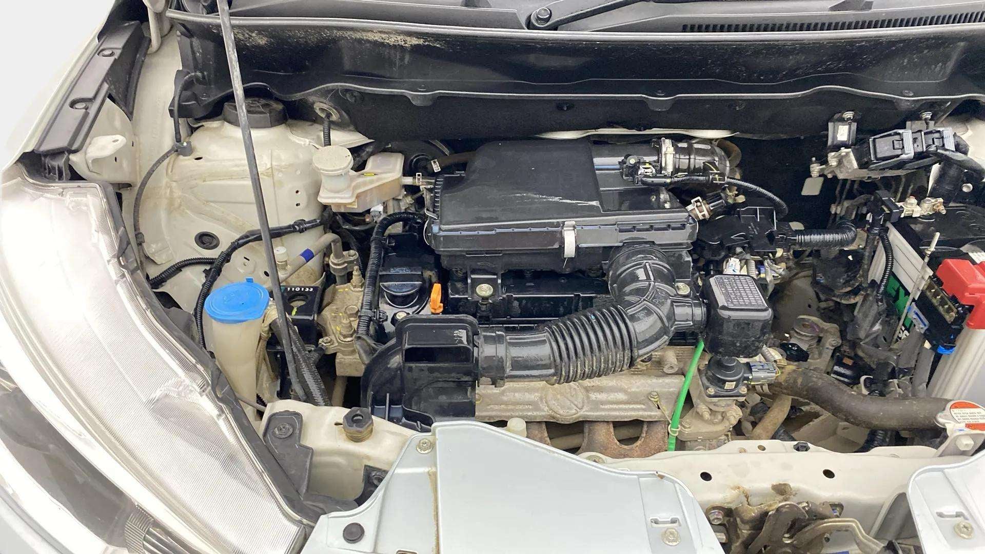 Engine bay of a Maruti Suzuki Ertiga