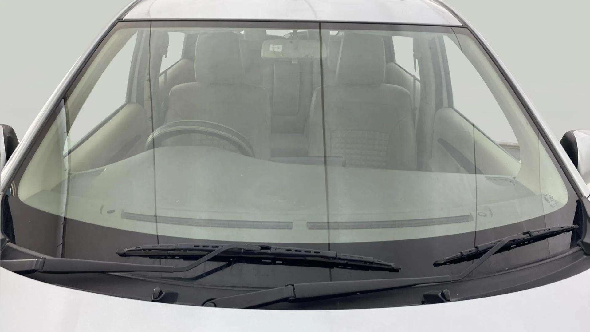 Front windshield view of a Maruti Suzuki Ertiga