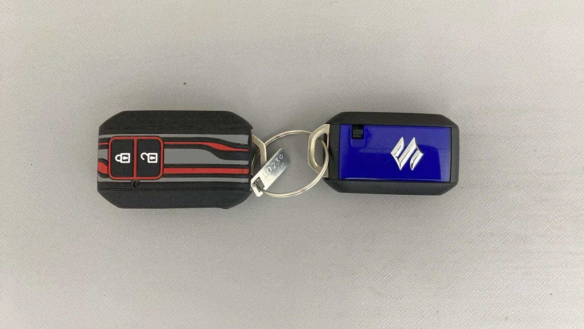 Key fob of a Maruti Suzuki Ertiga