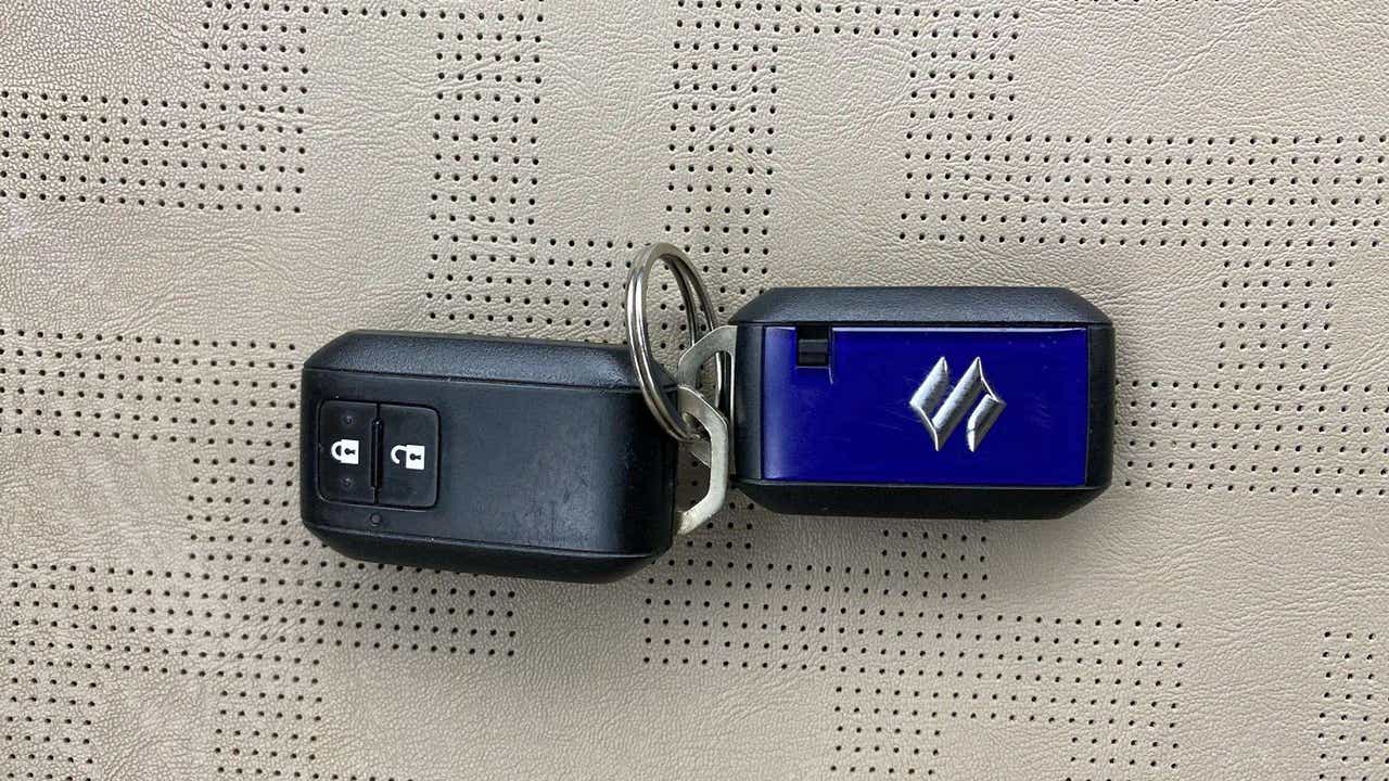 Car key fob of a Maruti Suzuki Ertiga