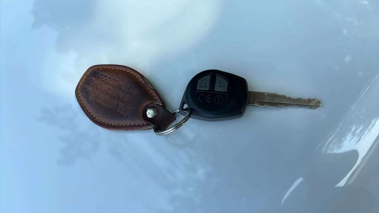 Car key fob of a Maruti Suzuki Ertiga