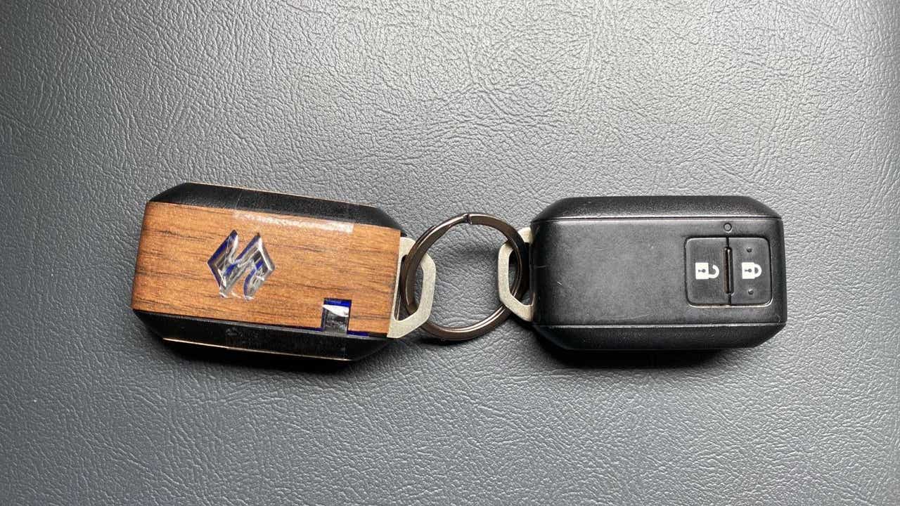 Key fob of a Maruti Suzuki Ertiga
