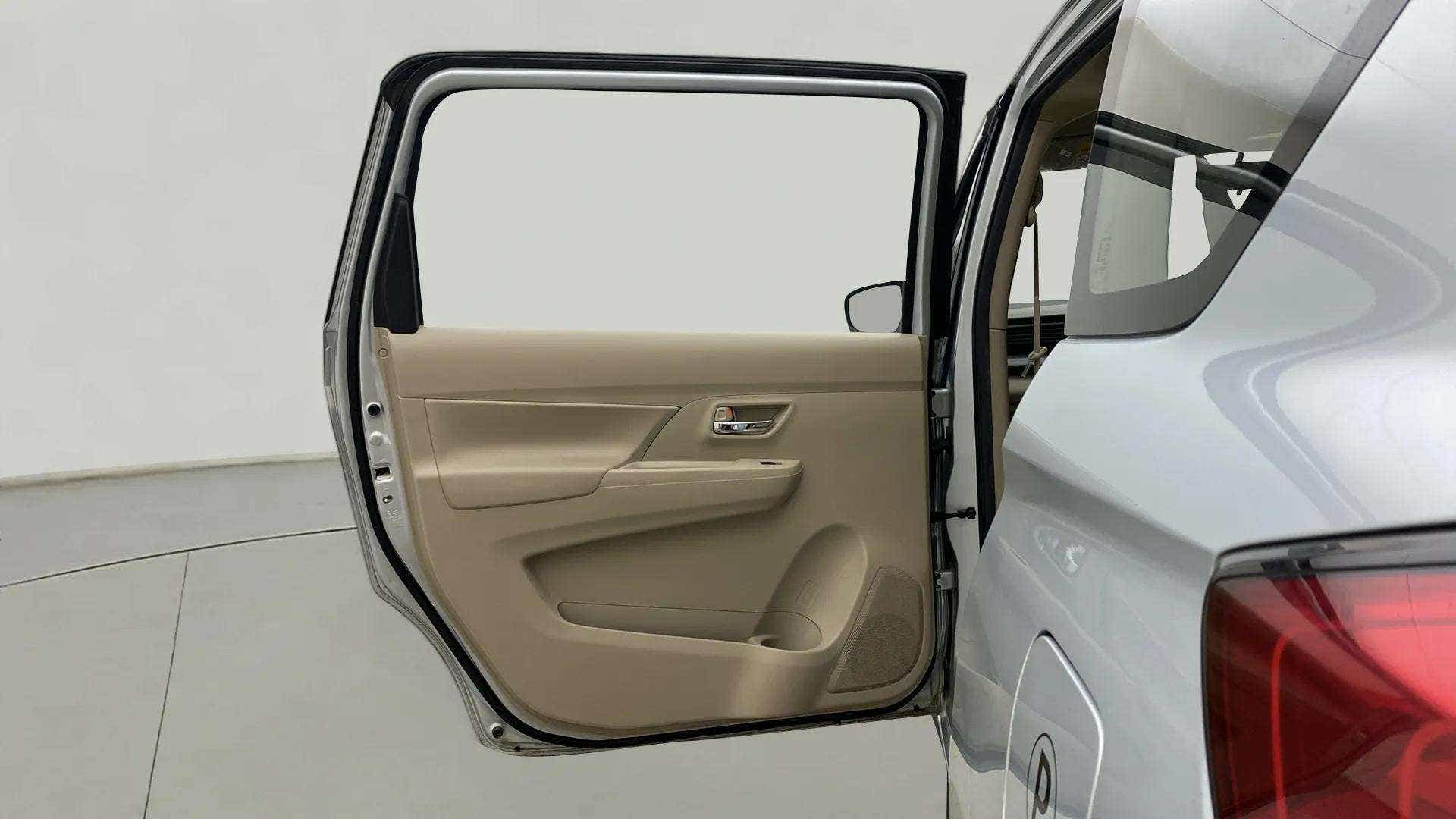 Rear door interior of a Maruti Suzuki Ertiga