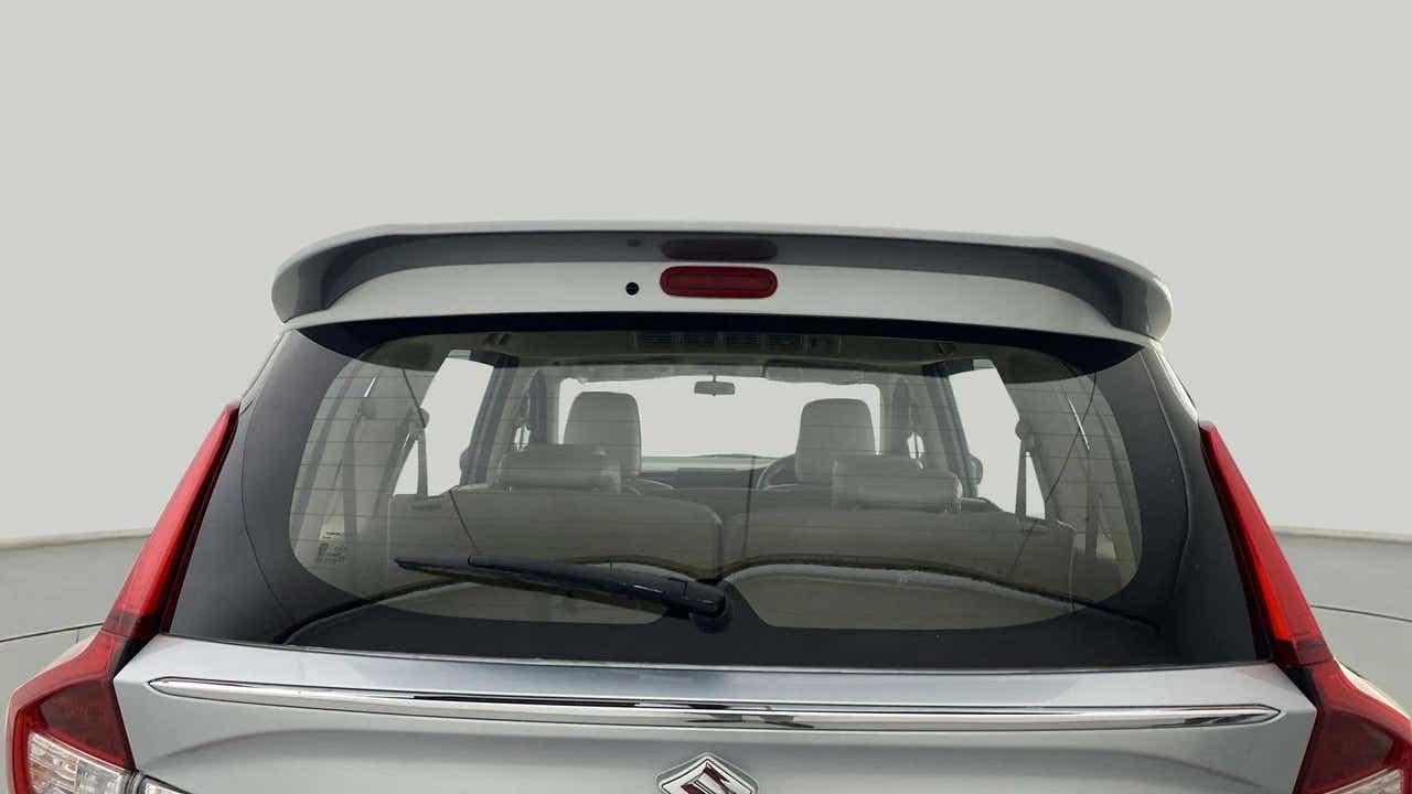 Rear view of a Maruti Suzuki Ertiga