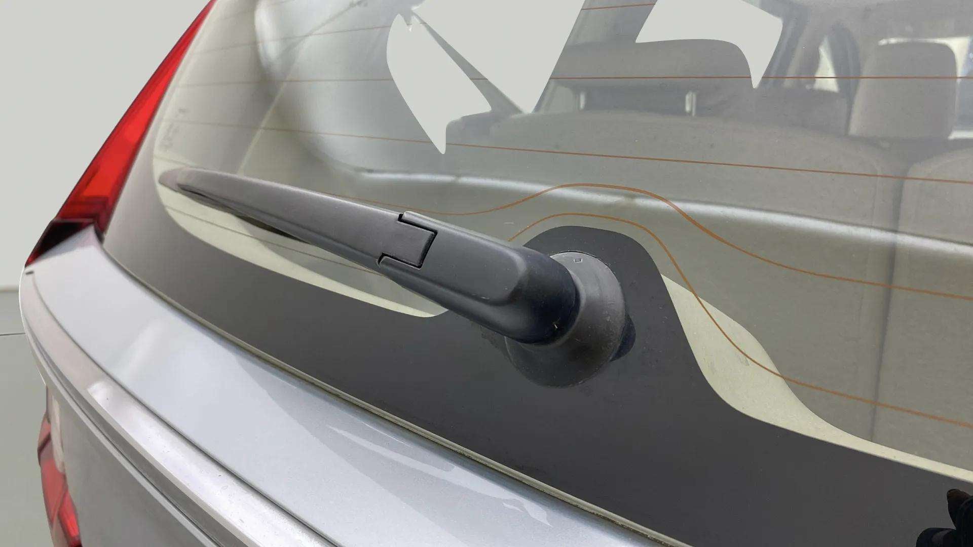 Rear windshield wiper of a Maruti Suzuki Ertiga