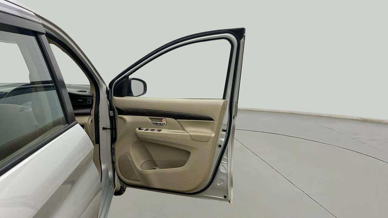Front driver-side door view of a Maruti Suzuki Ertiga