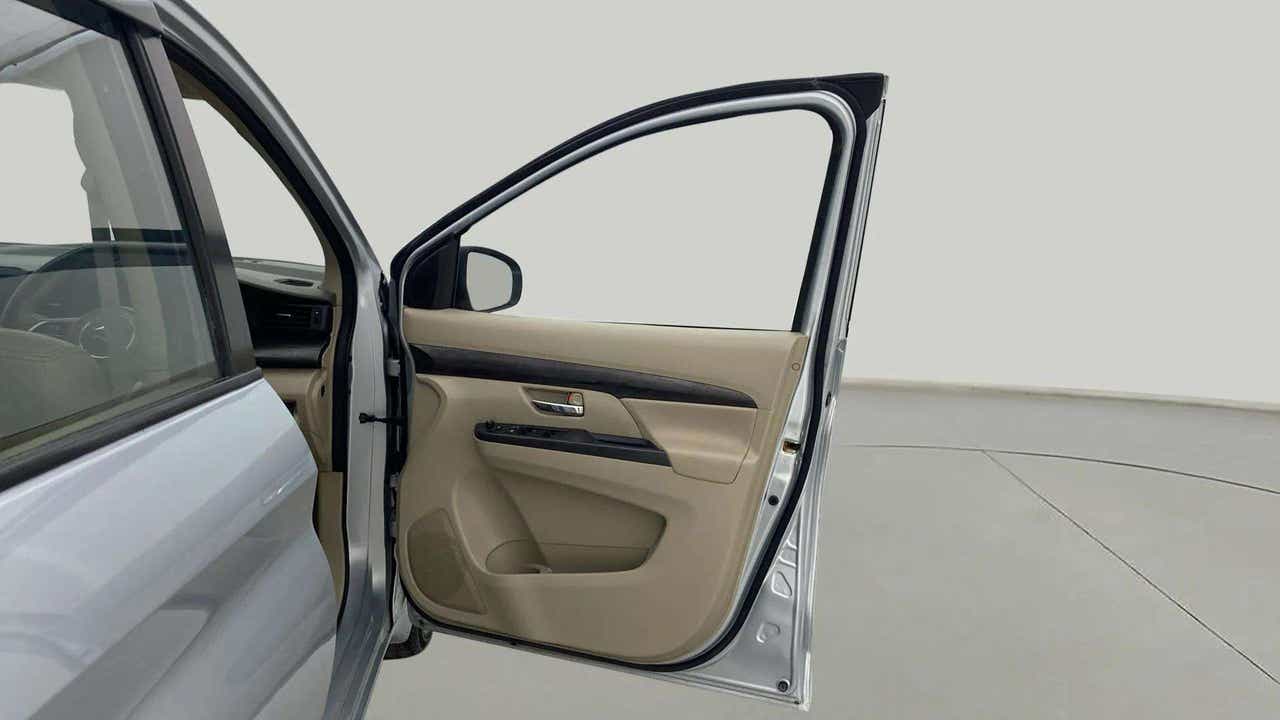 Front driver side door interior of a Maruti Suzuki Ertiga