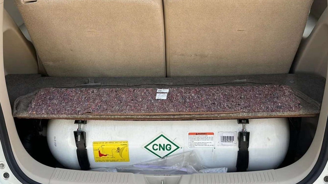 Boot space view of a Maruti Suzuki Ertiga