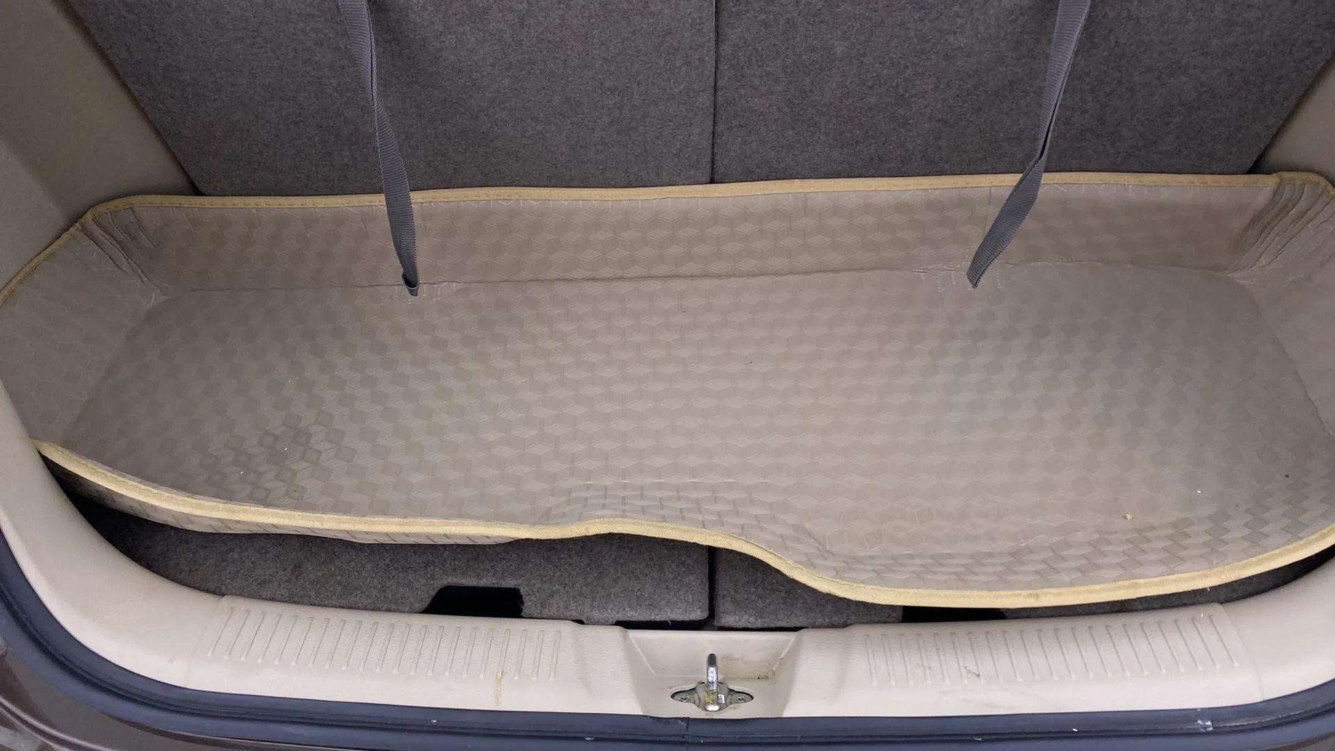 Boot space of a Maruti Suzuki Ertiga