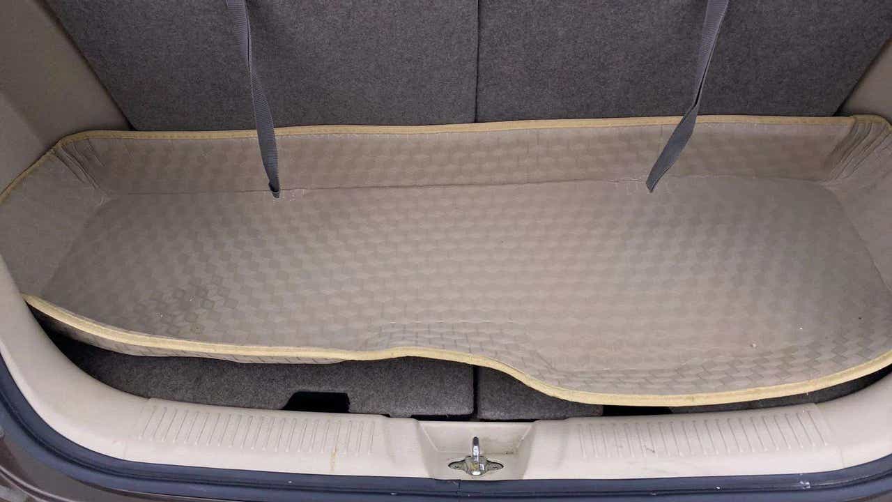 Boot space of a Maruti Suzuki Ertiga