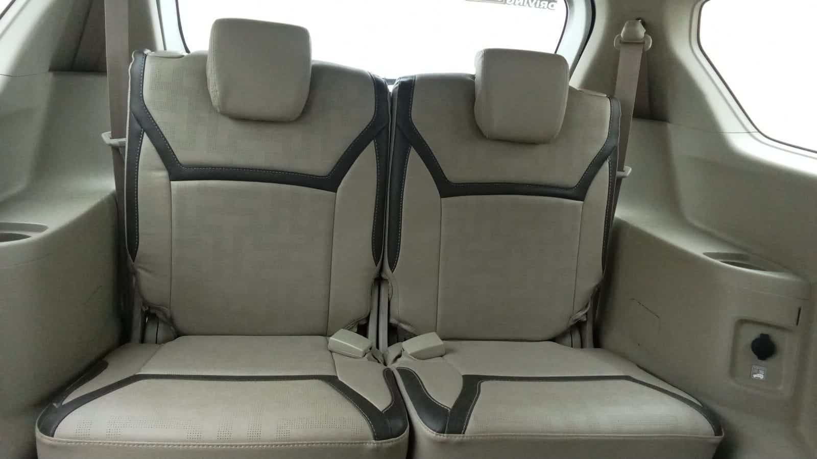 Third row seats of a Maruti Suzuki Ertiga
