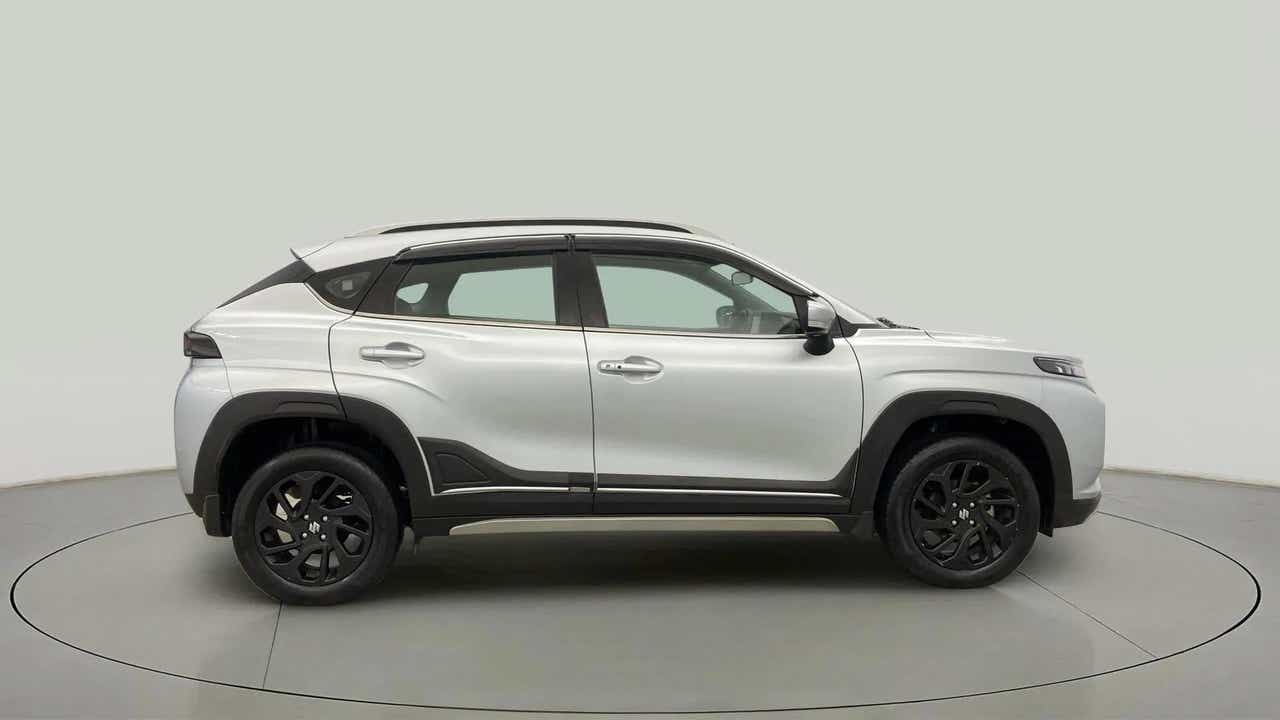 Side view of a Maruti Suzuki Fronx