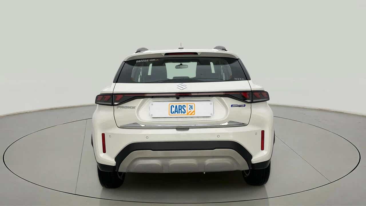 Rear view of a Maruti Suzuki FRONX