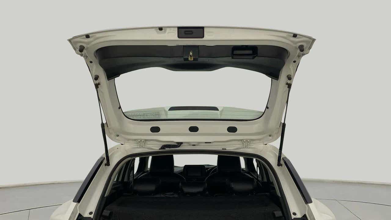 Boot open view of a Maruti Suzuki FRONX
