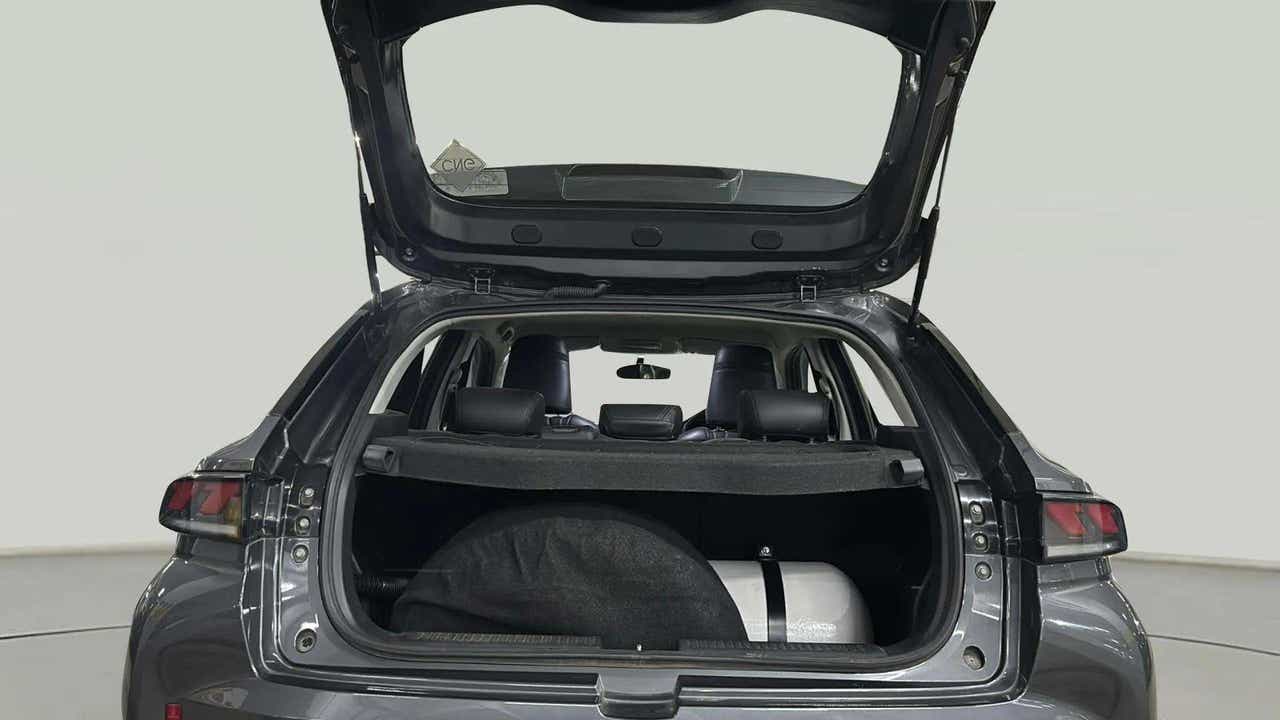 Boot space view of a Grandeur Grey Maruti Suzuki FRONX
