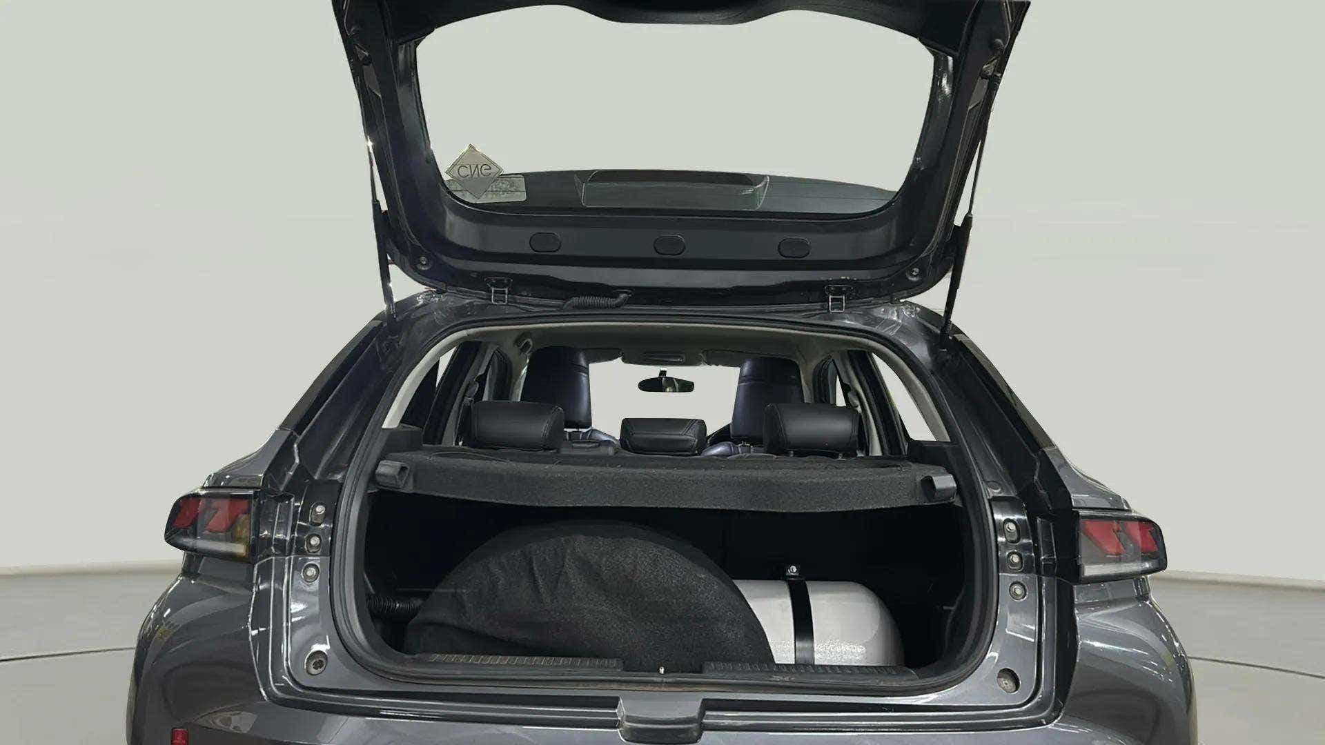 Boot space view of a Grandeur Grey Maruti Suzuki FRONX